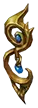Burning Earring of Honor (Right)